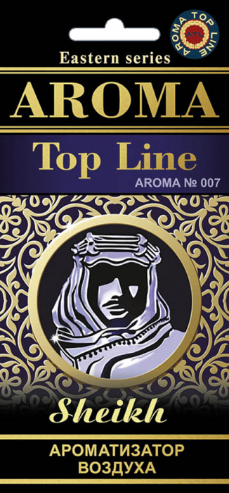 Картонные ароматизаторы Арома №007 Sheikh